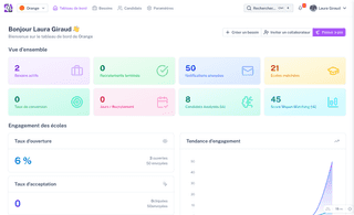 Interface Pingschools - Diffusez vos besoins de recrutement en un clic